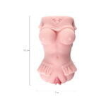 Мастурбатор реалистичный TOYFA Juicy Pussy Little flower, TPE, телесный, 11,5 см