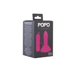 Анальная втулка TOYFA POPO Pleasure, TPR, розовая, 14 см