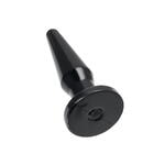 Анальная втулка TOYFA POPO Pleasure Gemini α, TPE, черная, 12,1 см