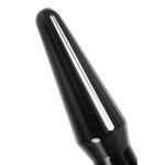 Анальная втулка TOYFA POPO Pleasure Gemini α, TPE, черная, 12,1 см