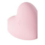Вакуум-волновой бесконтактный стимулятор клитора Satisfyer Cutie Heart, силикон, розовый