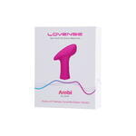 Вибропуля LOVENSE Ambi, силикон, розовая, 8,6 см