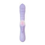 Вибратор с функцией Up&Down JOS SPINNY, силикон, фиолетовый, 23 см