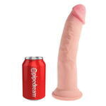 Фаллоимитатор на присоске King Cock Plus 9 Triple Density Cock - Flesh