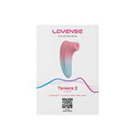 Вакуммно-волновой стимулятор клитора LOVENSE Tenera 2 PulseSense, силикон, розовый