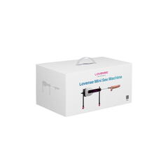 Секс-машина SM Mini Lovense, металл, черная, 31.6 см